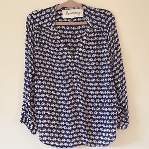 Symbology Long Blouse w/ Elephants 🐘!